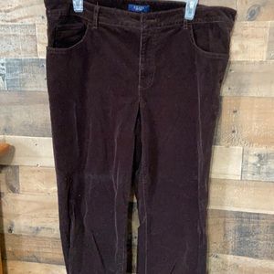 Sz 16 chaps corduroy pants